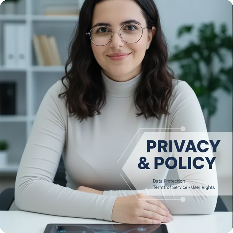 Double exposure portrait of a woman in profile, set against a sky filled with soft clouds